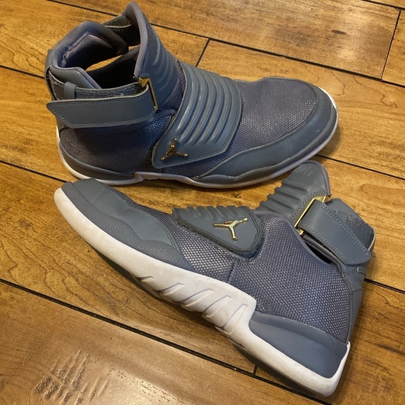 Men's Jordan Generation 23 High-Top Sneakers blue grey gold - Picture 7 of 8